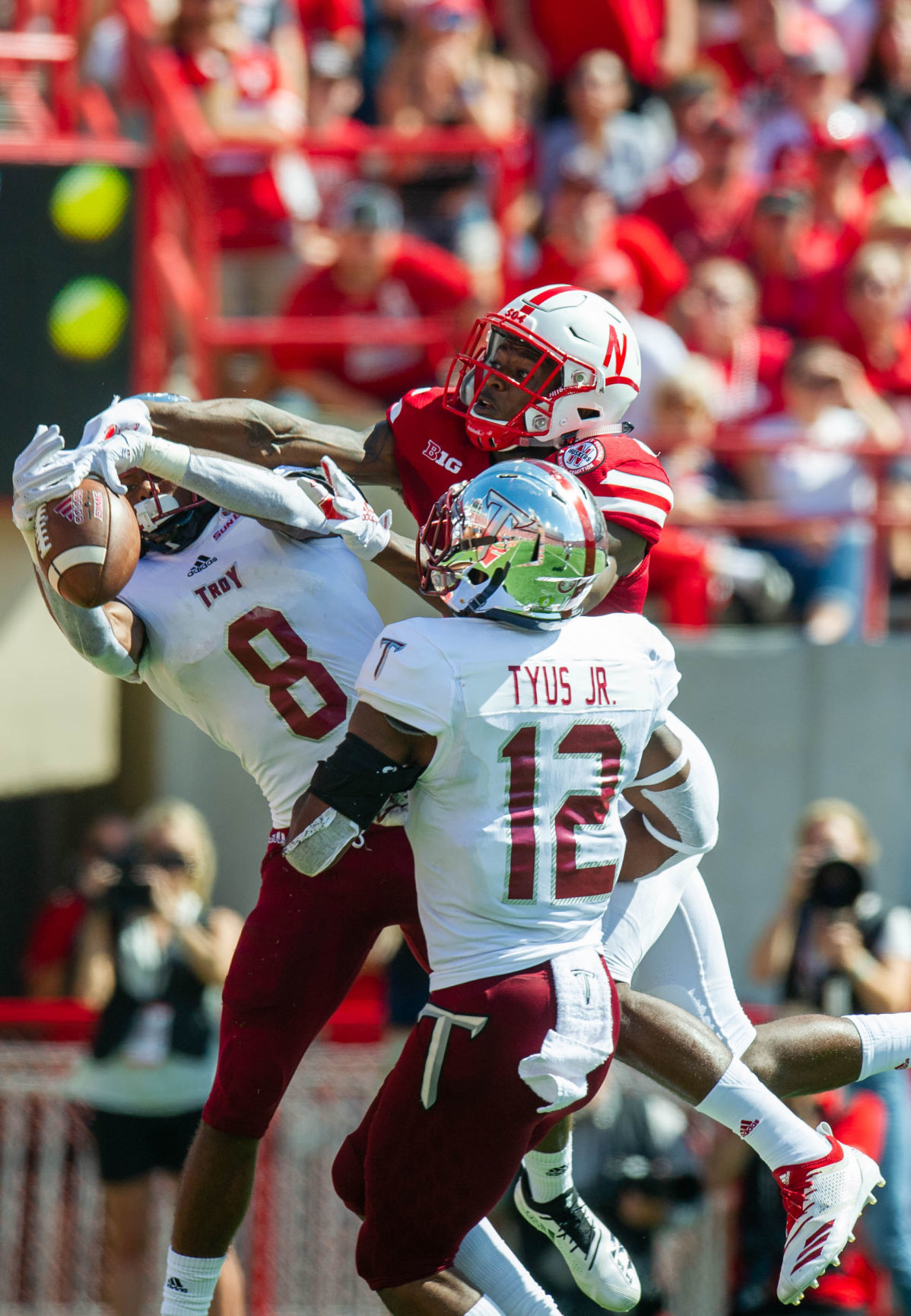 Troy vs. Nebraska, 9/15/18